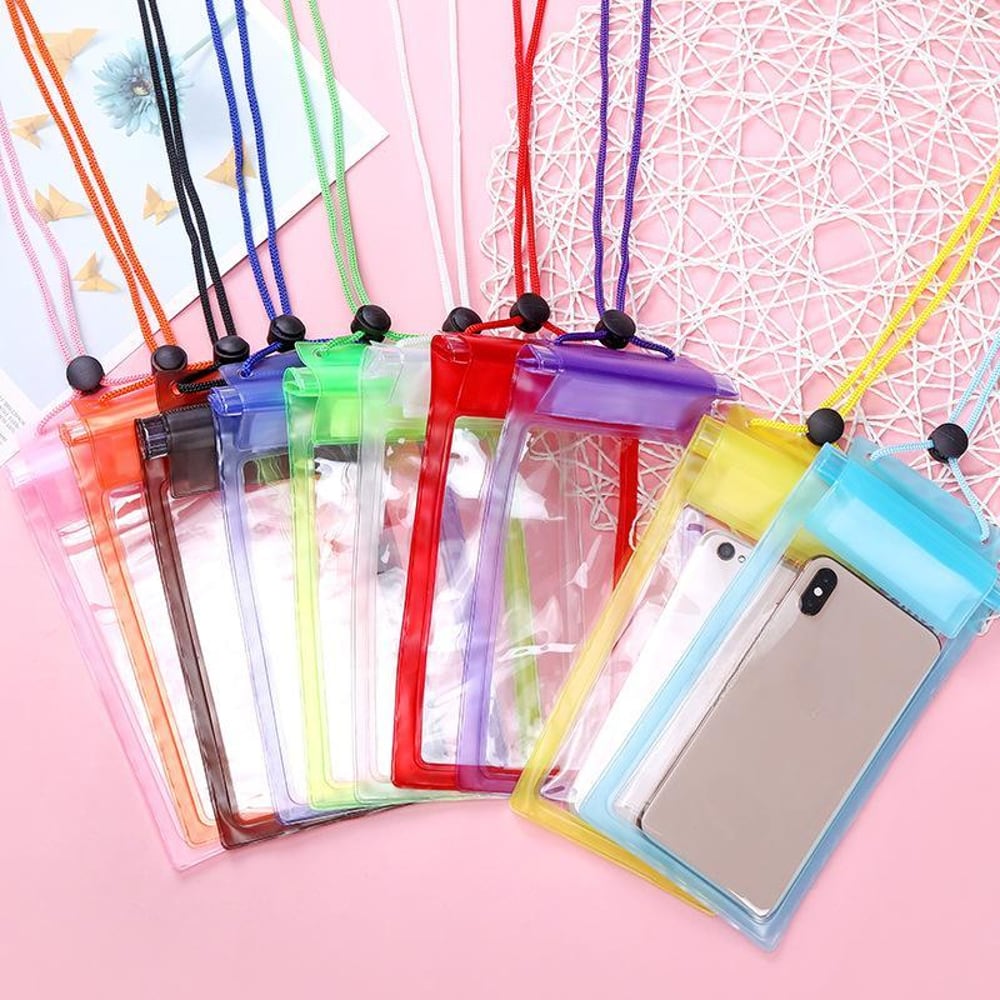 Aidu PVC Waterproof Phone Bag for Swimming and Drifting
