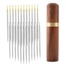 30-Pack Side-Hole Needle Threading Hand Sewing Needle Set for the Visually Impaired-8
