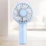 Rechargeable Handheld Small Fan with 3 Speeds, Strong Airflow, Low Noise-4