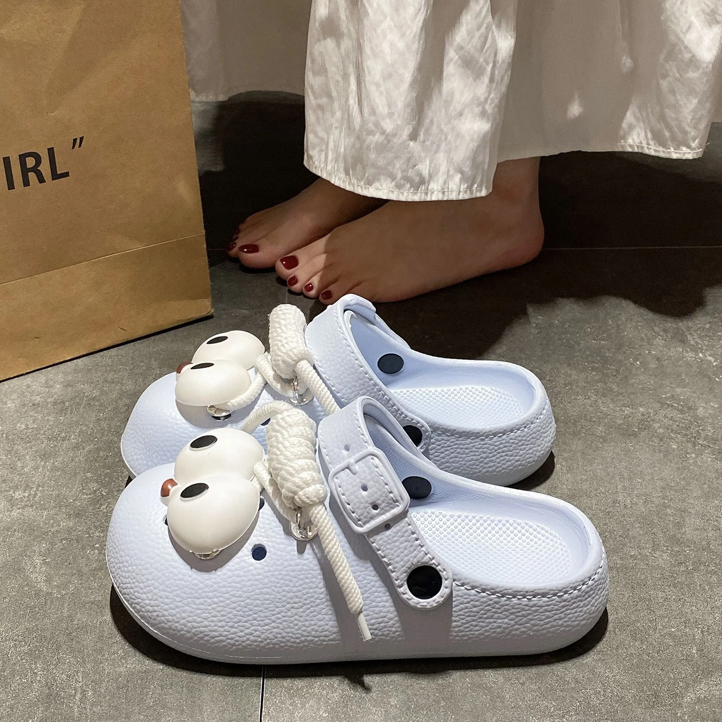 Birkenstock-Inspired Clog Sandals for Women – Lightweight Closed-Toe Summer Mules — Product detail image 3