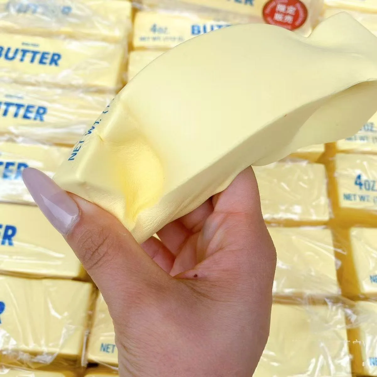 Butter Stick Fidget Toy – Slow Rising, Soft Squishy Stress Relief Model — Product detail image 3