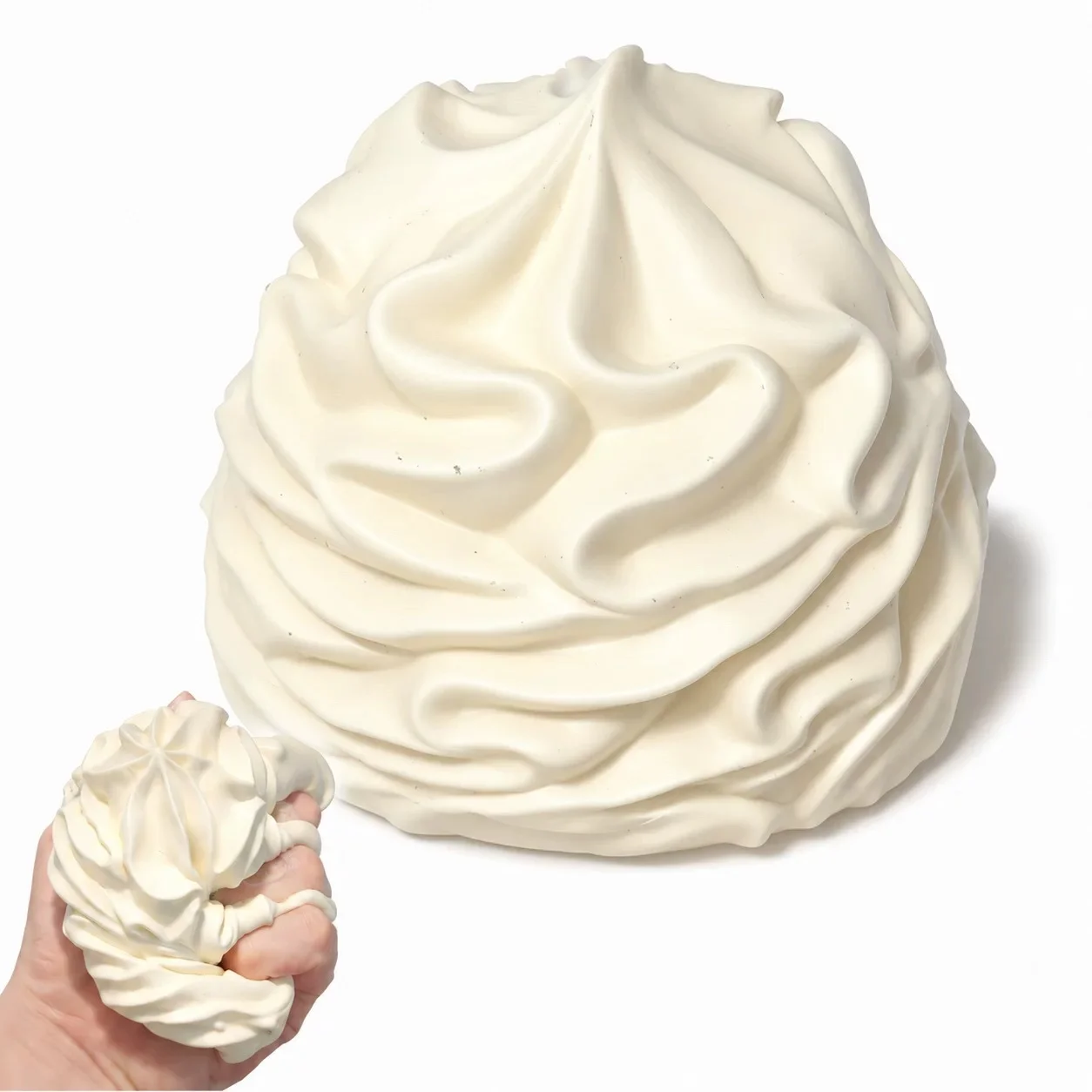 Cream Roll Squishy Soft Rubber Fidget Stress Relief Toy — Product detail image 5