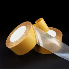 Clear Waterproof Fiberglass Mesh Double-Sided Acrylic Mounting Tape-9