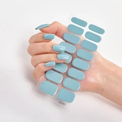 2025 New No-Glue Gel Press-On Nail Stickers, Waterproof Matte Wearable Nails for Women-24