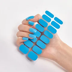 2025 New No-Glue Gel Press-On Nail Stickers, Waterproof Matte Wearable Nails for Women-22