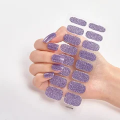 2025 New No-Glue Gel Press-On Nail Stickers, Waterproof Matte Wearable Nails for Women-39