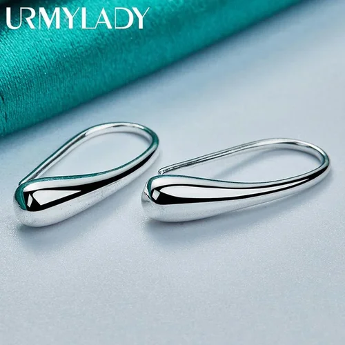 Women's 925 Sterling Silver Teardrop Earrings