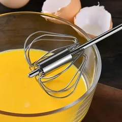 Semi-Automatic Egg Beater & Milk Frother-3