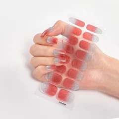 2025 New No-Glue Gel Press-On Nail Stickers, Waterproof Matte Wearable Nails for Women-52