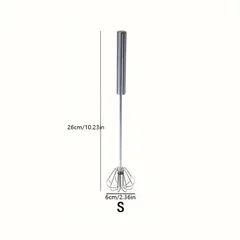 Semi-Automatic Egg Beater & Milk Frother-7