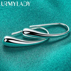 Women's 925 Sterling Silver Teardrop Earrings-3