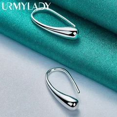 Women's 925 Sterling Silver Teardrop Earrings-5