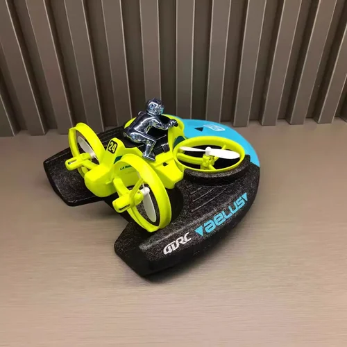 4-Axis Stunt Drone – Land, Air & Sea 3-in-1 RC Toy for Kids