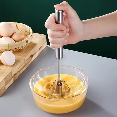 Semi-Automatic Egg Beater & Milk Frother