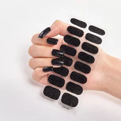 2025 New No-Glue Gel Press-On Nail Stickers, Waterproof Matte Wearable Nails for Women-43