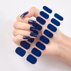 2025 New No-Glue Gel Press-On Nail Stickers, Waterproof Matte Wearable Nails for Women-6