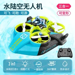 4-Axis Stunt Drone – Land, Air & Sea 3-in-1 RC Toy for Kids-7