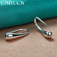 Women's 925 Sterling Silver Teardrop Earrings-4