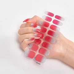 2025 New No-Glue Gel Press-On Nail Stickers, Waterproof Matte Wearable Nails for Women-56