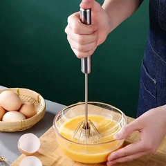 Semi-Automatic Egg Beater & Milk Frother-2