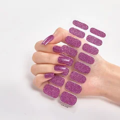 2025 New No-Glue Gel Press-On Nail Stickers, Waterproof Matte Wearable Nails for Women-41
