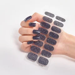 2025 New No-Glue Gel Press-On Nail Stickers, Waterproof Matte Wearable Nails for Women-33