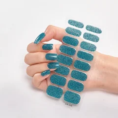 2025 New No-Glue Gel Press-On Nail Stickers, Waterproof Matte Wearable Nails for Women-32
