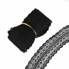 4.5cm Embroidered Lace Ribbon Trim for Sewing and DIY Craft Decorations-10