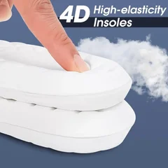 Ultra-Soft Cushioning Arch Support Insoles for Running Shoes-4
