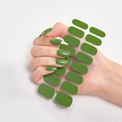 2025 New No-Glue Gel Press-On Nail Stickers, Waterproof Matte Wearable Nails for Women-27