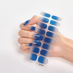 2025 New No-Glue Gel Press-On Nail Stickers, Waterproof Matte Wearable Nails for Women-49