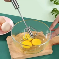 Semi-Automatic Egg Beater & Milk Frother-4