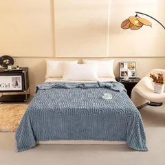 Roman Column Jacquard Double-Sided Fleece Blanket-6