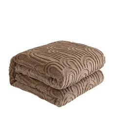 Roman Column Jacquard Double-Sided Fleece Blanket-2