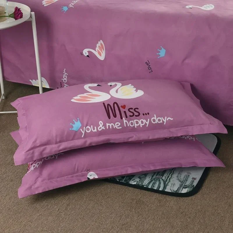 Standard Pillowcase Pair for Single & Double Beds