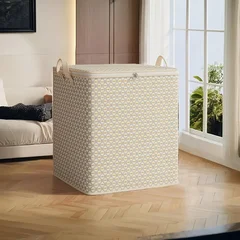 220L Fabric Storage Bag with Zippers & Handles-3