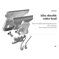 Men's Professional USB Rechargeable Hair Clipper, Head Shaver, Beard Trimmer-19