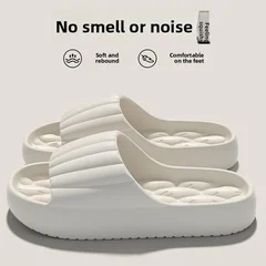 Home EVA Anti-Odor Non-Slip Couple's Summer Slide Sandals-17