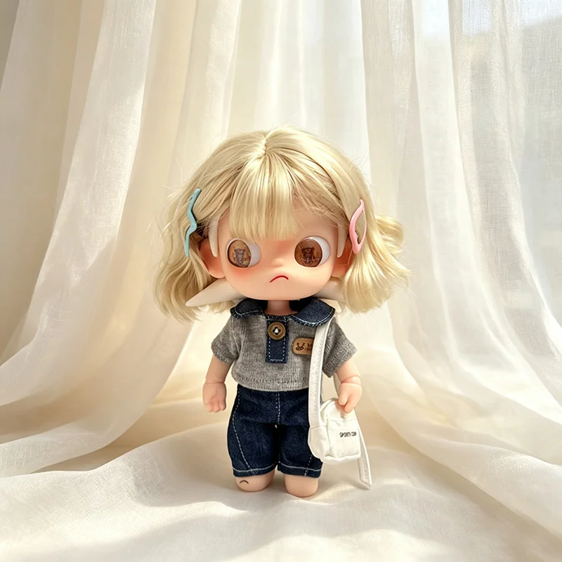 Original I'm Zsiga Crying Baby 10cm Potato Doll Collared Shirt Outfit — Product detail image 12