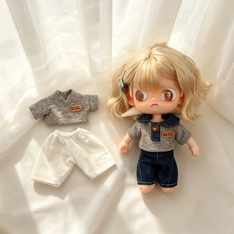 Original I'm Zsiga Crying Baby 10cm Potato Doll Collared Shirt Outfit — Product detail image 8