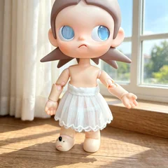Original I'm Zsiga Crying Baby 10cm Potato Doll Collared Shirt Outfit-9