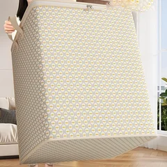 220L Fabric Storage Bag with Zippers & Handles-6