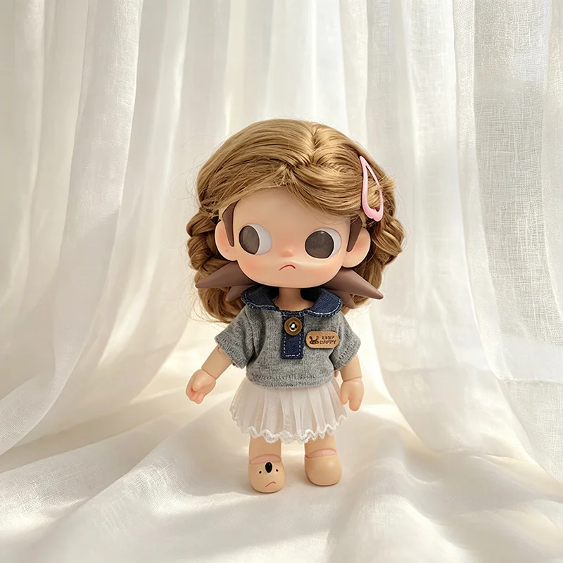 Original I'm Zsiga Crying Baby 10cm Potato Doll Collared Shirt Outfit — Product detail image 20