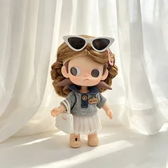 Original I'm Zsiga Crying Baby 10cm Potato Doll Collared Shirt Outfit-15