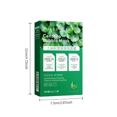 Hyaluronic Acid & Centella Bubble Masks, 12 Pack-9