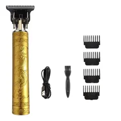 Men's Professional USB Rechargeable Hair Clipper, Head Shaver, Beard Trimmer-2