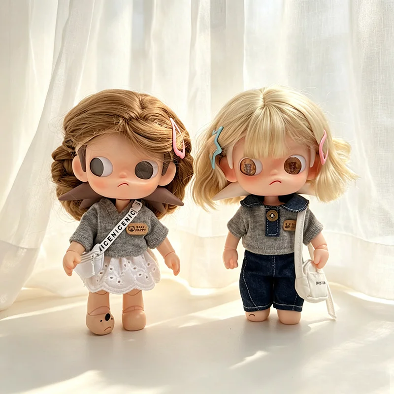 Original I'm Zsiga Crying Baby 10cm Potato Doll Collared Shirt Outfit — Product detail image 10
