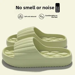 Home EVA Anti-Odor Non-Slip Couple's Summer Slide Sandals-13