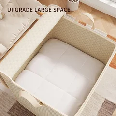 220L Fabric Storage Bag with Zippers & Handles-9