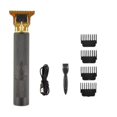 Men's Professional USB Rechargeable Hair Clipper, Head Shaver, Beard Trimmer-5